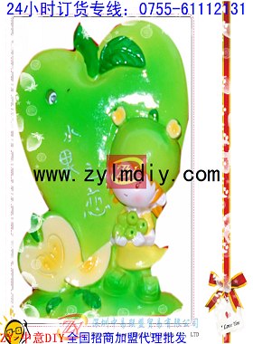 供应深圳DIY石膏彩绘时尚礼品